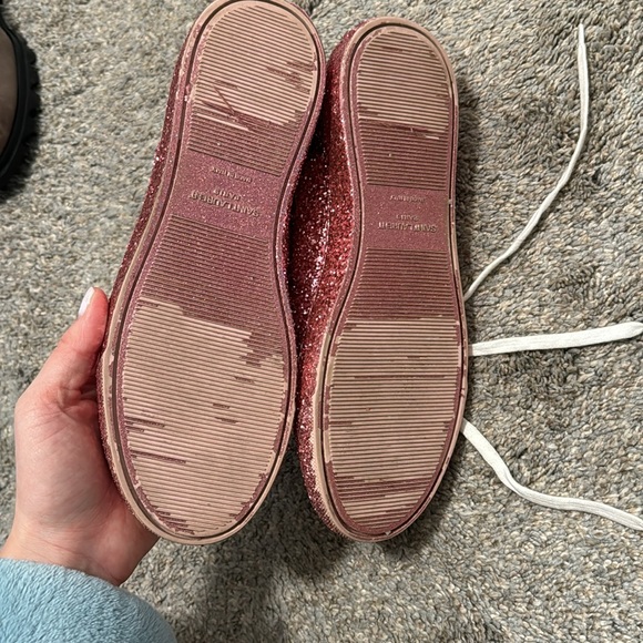 Pink glitter Saint Laurent sneakers - Picture 4 of 4